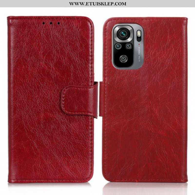 Etui Folio do Poco M5s Dwoina Skóry Nappa